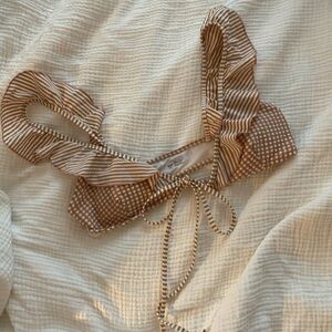 Prairie Ruffle Top Bathing Suit